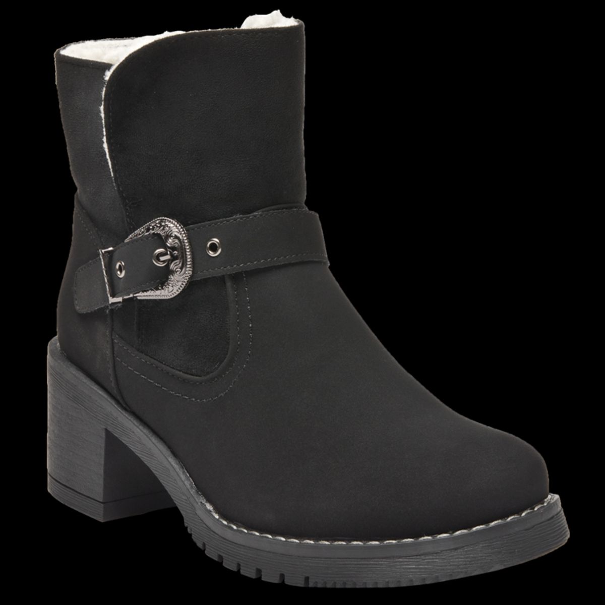 DAKOTA - Botin Casual Mujer Negro Dakota
