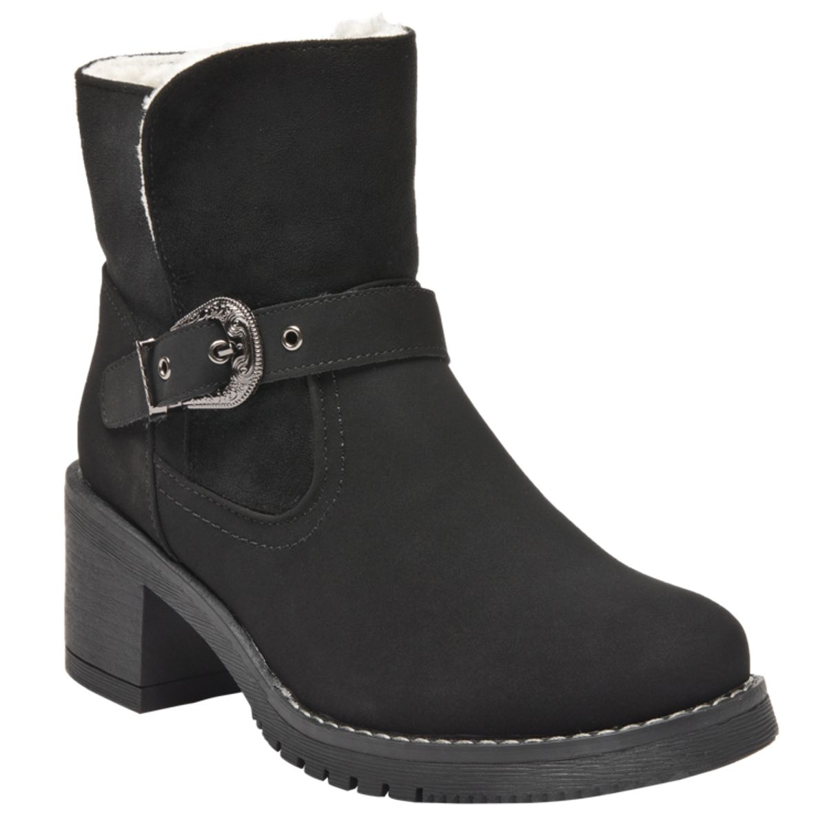 DAKOTA - Botin Casual Mujer Negro Dakota