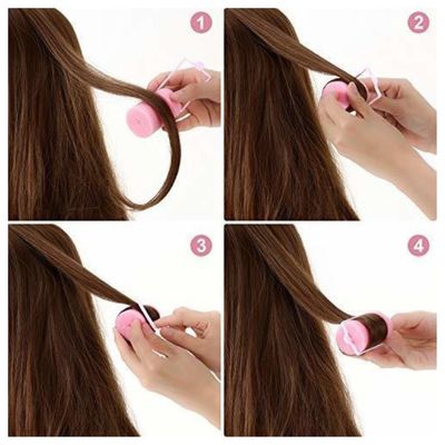 Imagen 2 del producto Set de 12 rollos o rulos de espuma para rizar el cabello