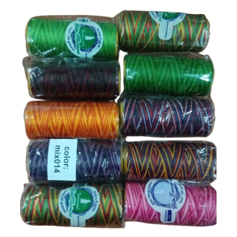 SAMURAI - Pack hilos macrame encerados matizados