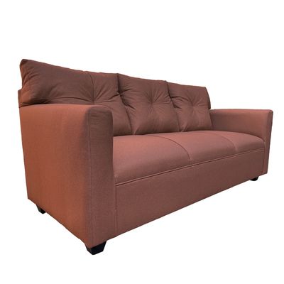 Imagen 2 del producto SOFA MATEO CHENILLE CAFE PATA PLASTICA 3C