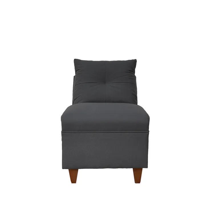 BUTACA MATEO CHENILLE GRAFITO PATA MADERA 1C