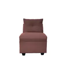SOFAS HOME - BUTACA MATEO CHENILLE CAFE PATA PLASTICA 1C