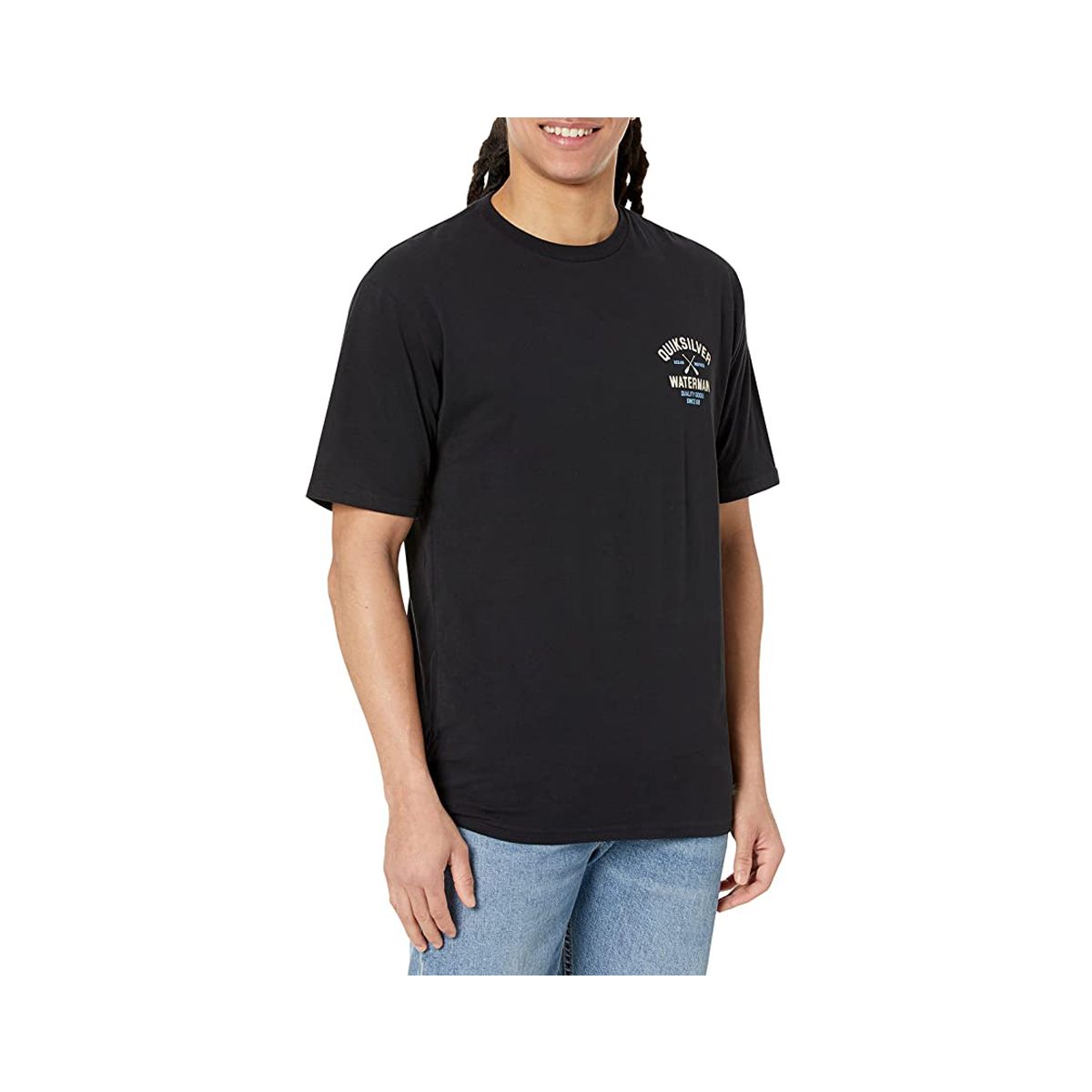 QUIKSILVER - Polera Quiksilver Quality Goods Hombre Black