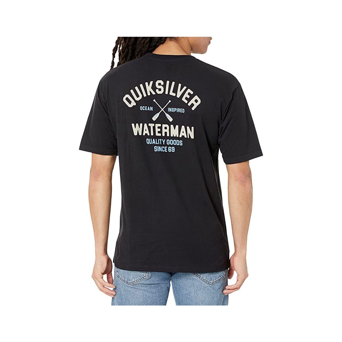 QUIKSILVER - Polera Quiksilver Quality Goods Hombre Black