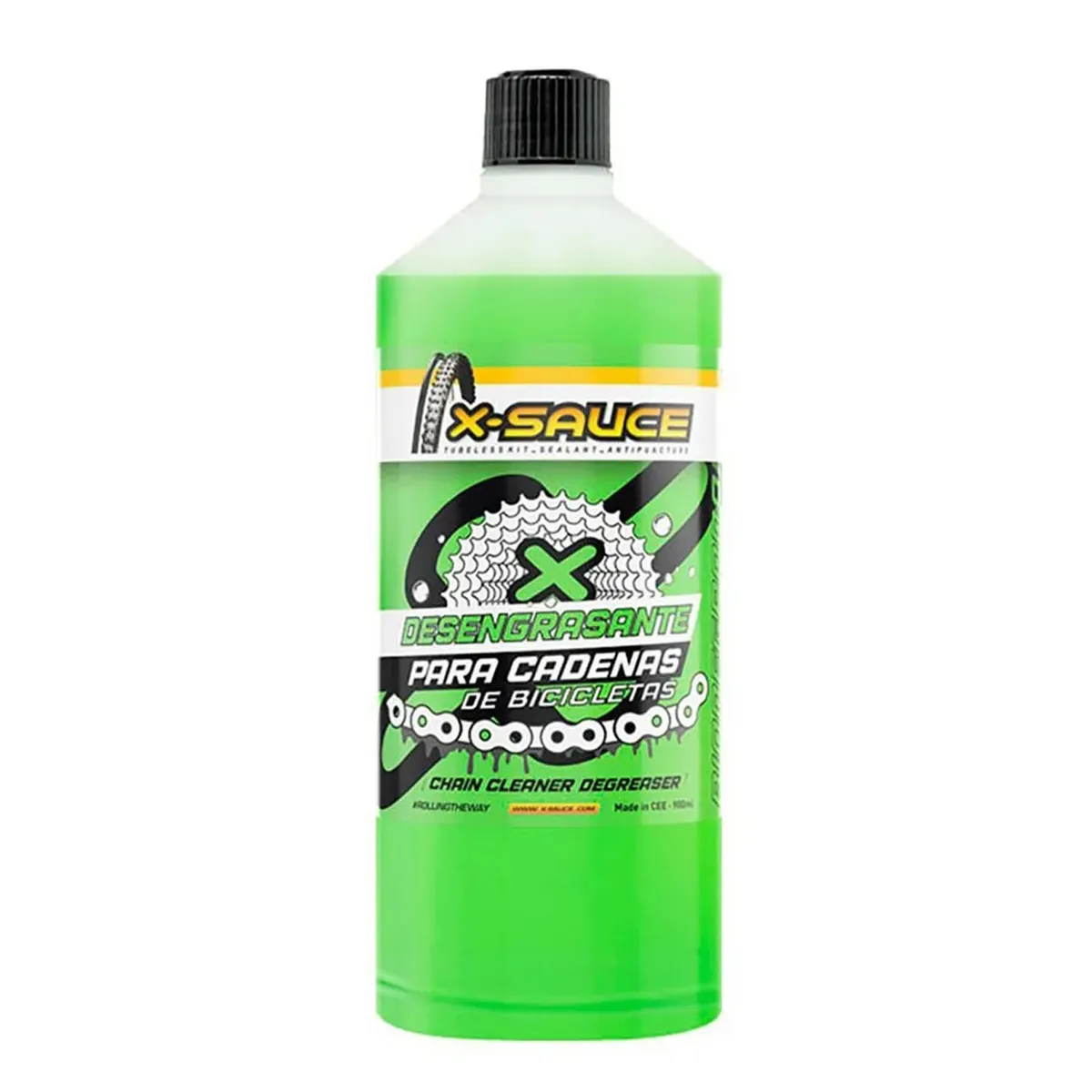 X SAUCE - Desengrasante X-sauce Para Cadena Y Transmisión De Bicicleta