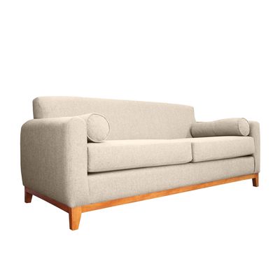 Imagen 2 del producto SOFA MELI FELPA BEIGE 3 CUERPOS