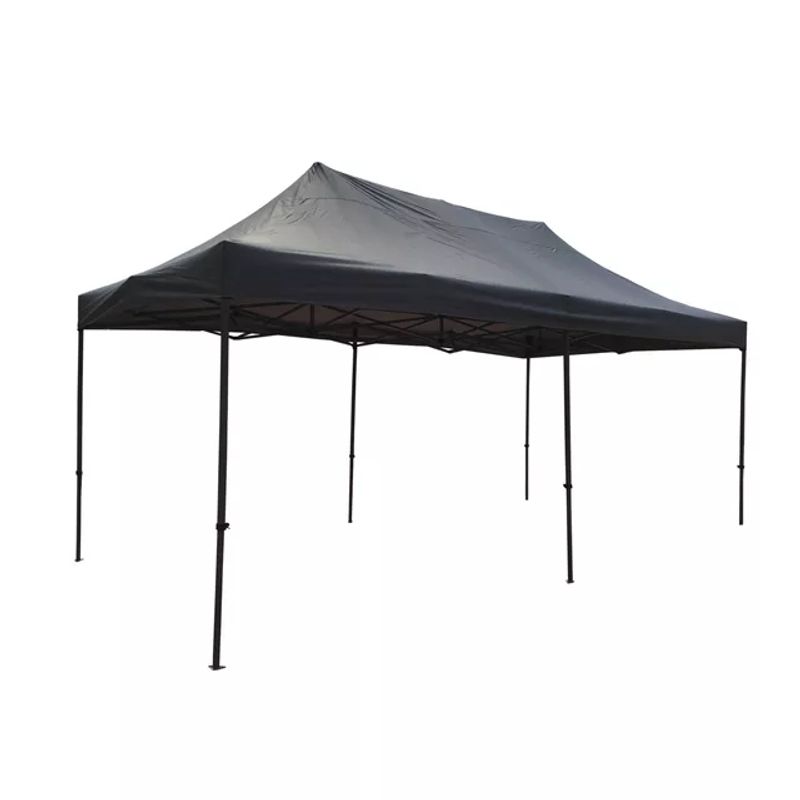 GENERICO - Toldo Plegable 3x6 Lona Impermeable Color Negro
