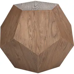 MEYA MUEBLES - Mesa Lateral Geo madera 54x67