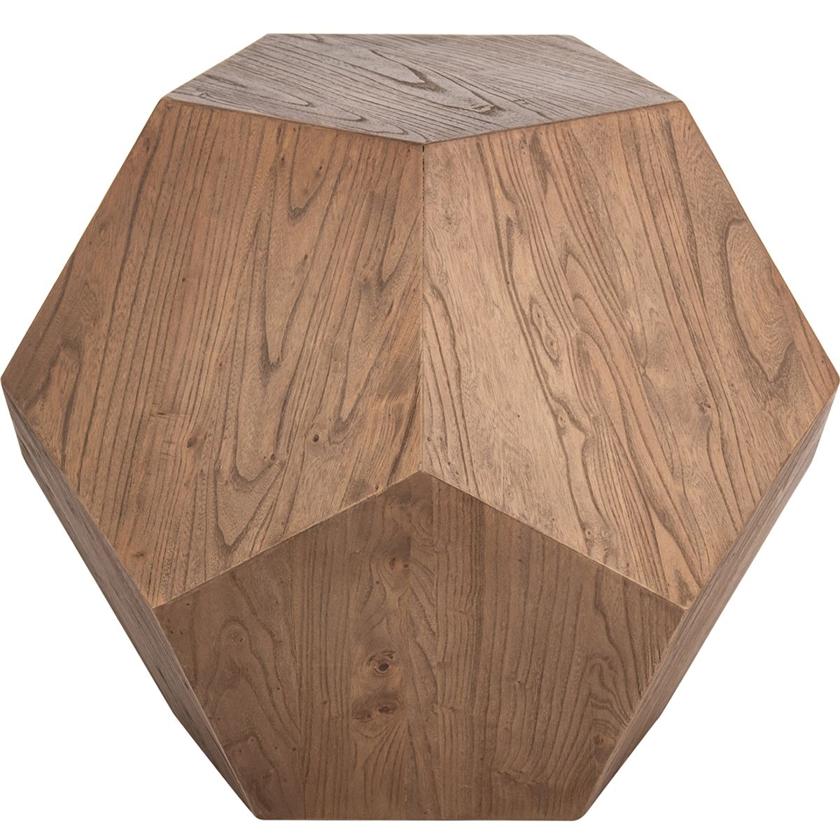 MEYA MUEBLES - Mesa Lateral Geo madera 54x67