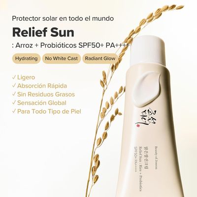 Imagen 2 del producto Protector solar aclarante con arroz y probióticos