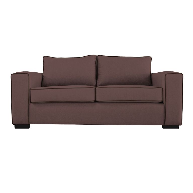 SOFA GABRO FELPA CAFE 3 CUERPOS