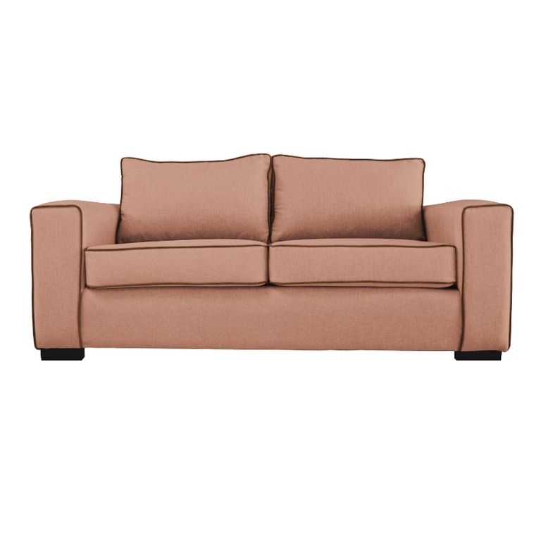 SOFA GABRO FELPA PALO ROSA 3 CUERPOS