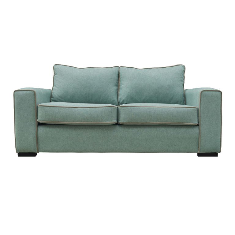 SOFA GABRO FELPA VERDE 3 CUERPOS