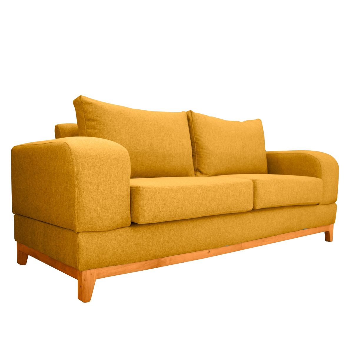SOFAS HOME - SOFA BASALTO FELPA AMBARINO 3 CUERPOS
