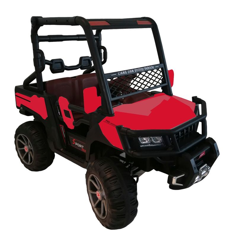 BEBESIT - Auto a Batería All Road Rojo Bebesit