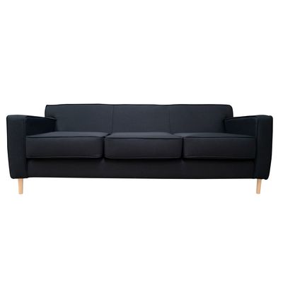 Imagen 2 del producto SOFA LILEN CHENILLE TIPO LINO GRAFITO 2 CUERPOS