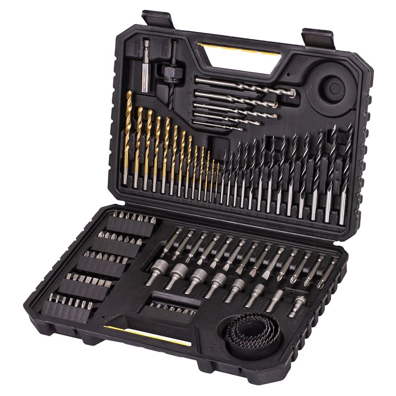 STANLEY - Juego de brocas 100 piezas STANLEY