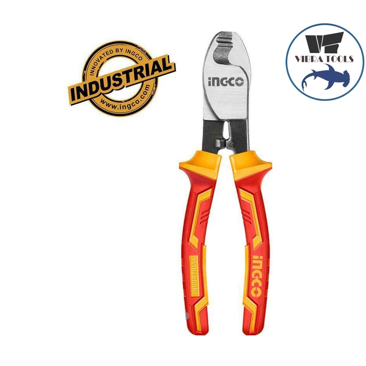 INGCO - Alicate Corta Cables Aislado 6 Pulgadas Ingco Industrial