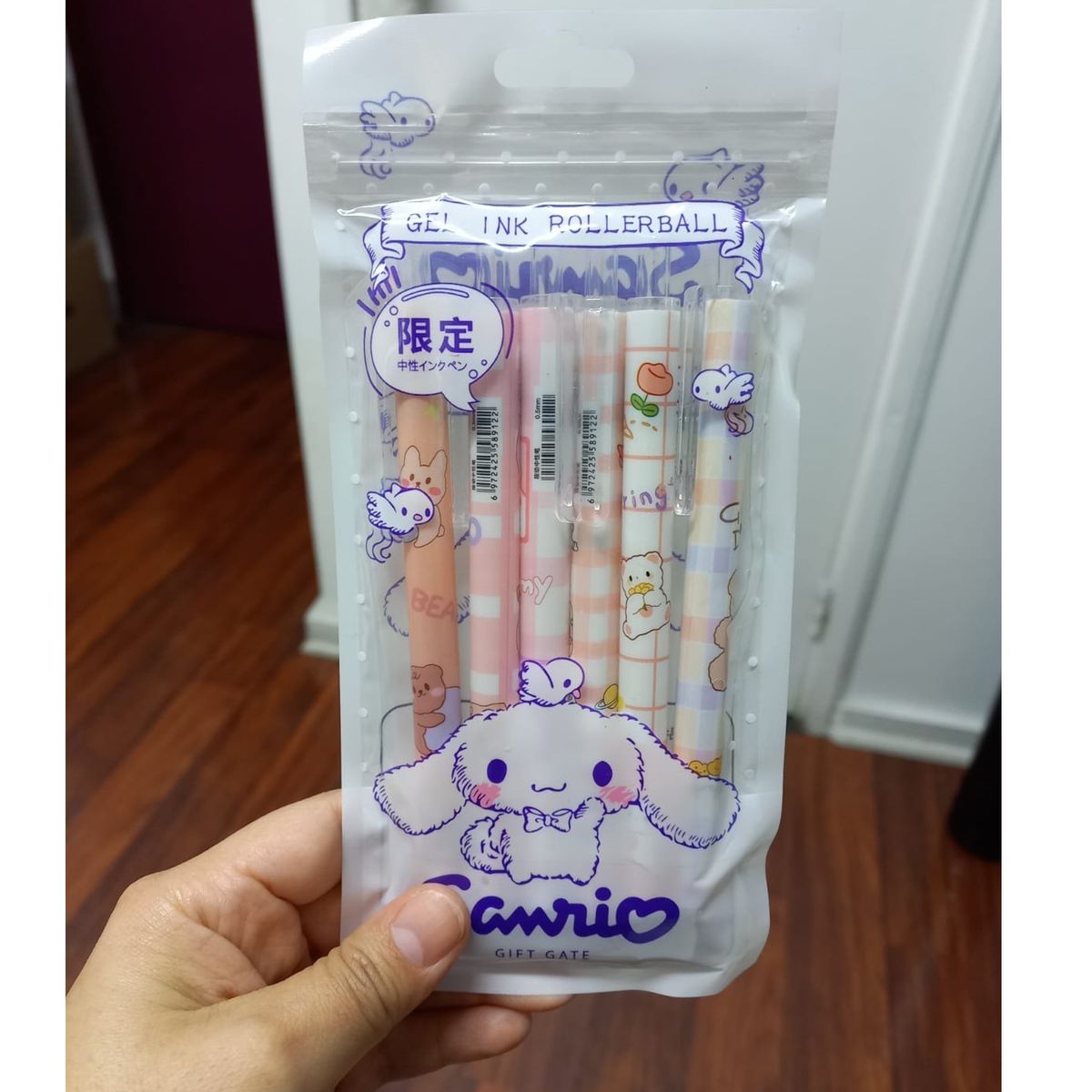 GENERICO - Set 6 Lápices Tinta 0.5 Ositos kawaii Cute…
