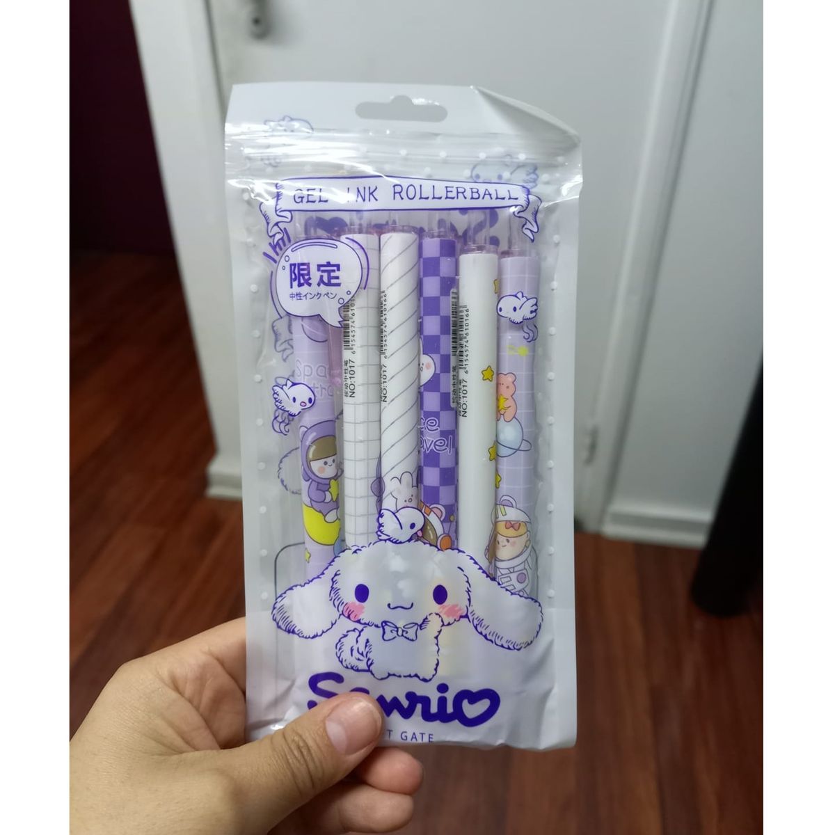 GENERICO - Set 6 Lápices Tinta 0.5 Astronauta kawaii Cute…