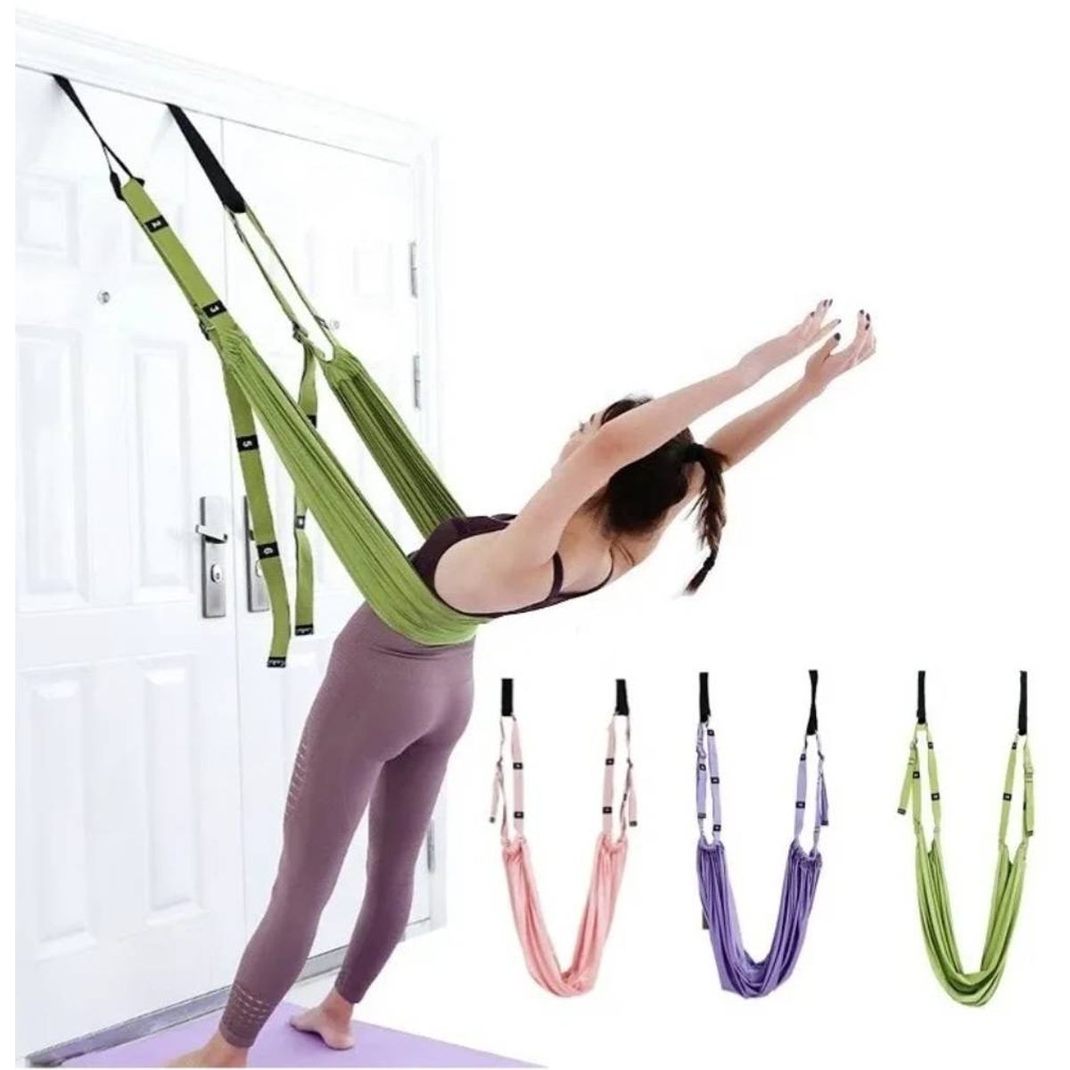 UNIVERSAL - AERIAL YOGA ROPE  BANDA EJERCICIOS COLORES XX-X72