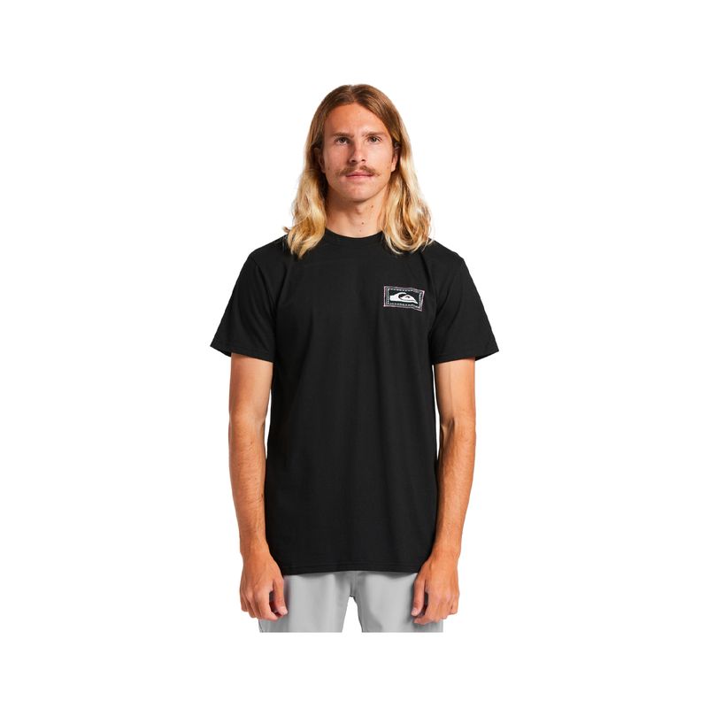 QUIKSILVER - Polera Quiksilver Radical Roots Hombre Black
