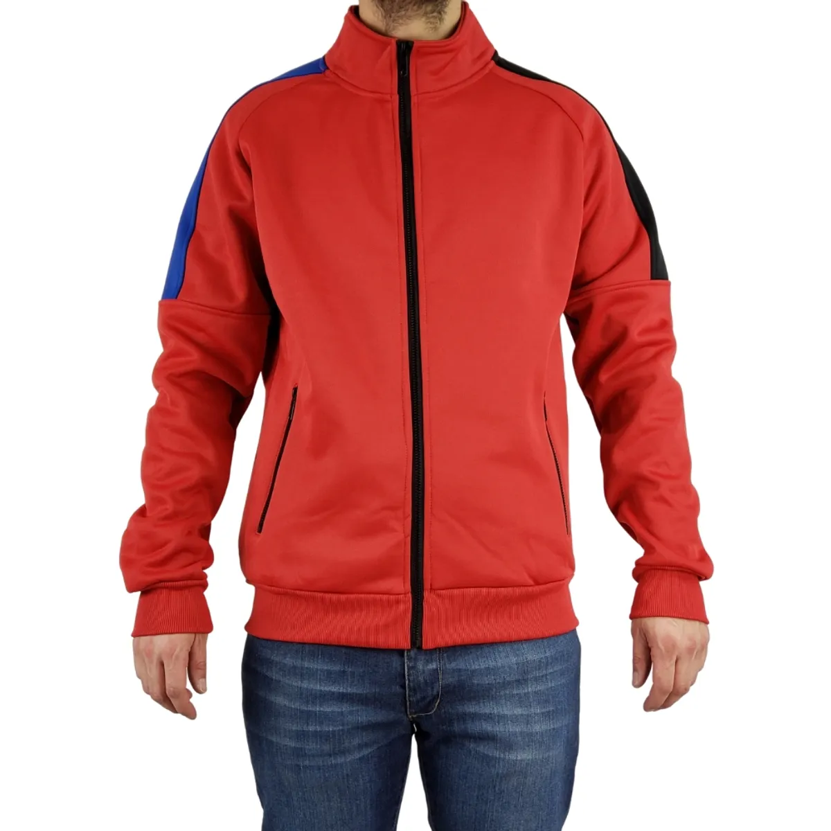 LOOK SHOP - Poleron Hombre Invierno Forro Polar. Fashion 011
