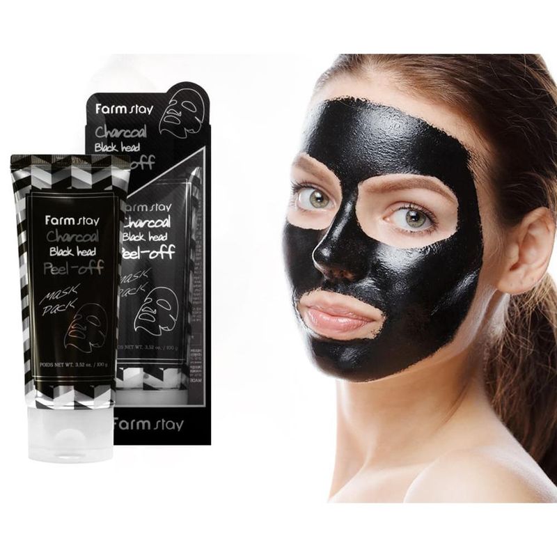 FARMSTAY - Mascarilla Removedora Puntos Negros 100ml Cosmética coreana