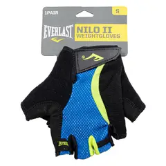 EVERLAST - Guante Pesas Nilo II Negro / Cyan