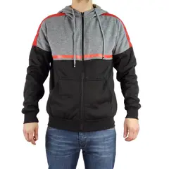 MPROPIA - Polerón Chaqueta Hombre Invierno Forro Piel Con Gorro. 142