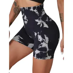 SUKHA - Calzas Leggings Push Up Corto Negro