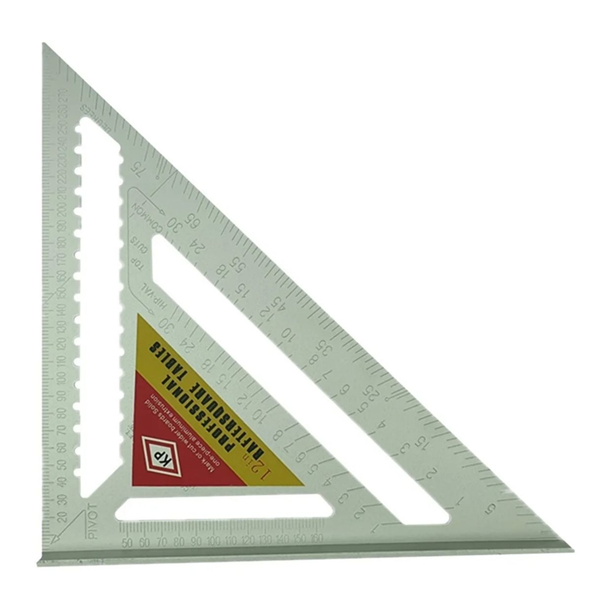 GENERICO - Escuadra Talon De Aluminio Rápida 12 Pulgadas Kp