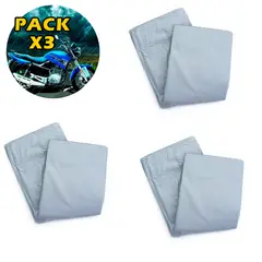 GENERICO - Pack X3 Carpa Funda Cubre Moto Impermeable…