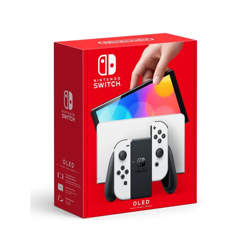 Nintendo Switch Nintendo Switch NINTENDO NINTENDO Consola - Nintendo Switch OLED Neon - 64 GB - Blue