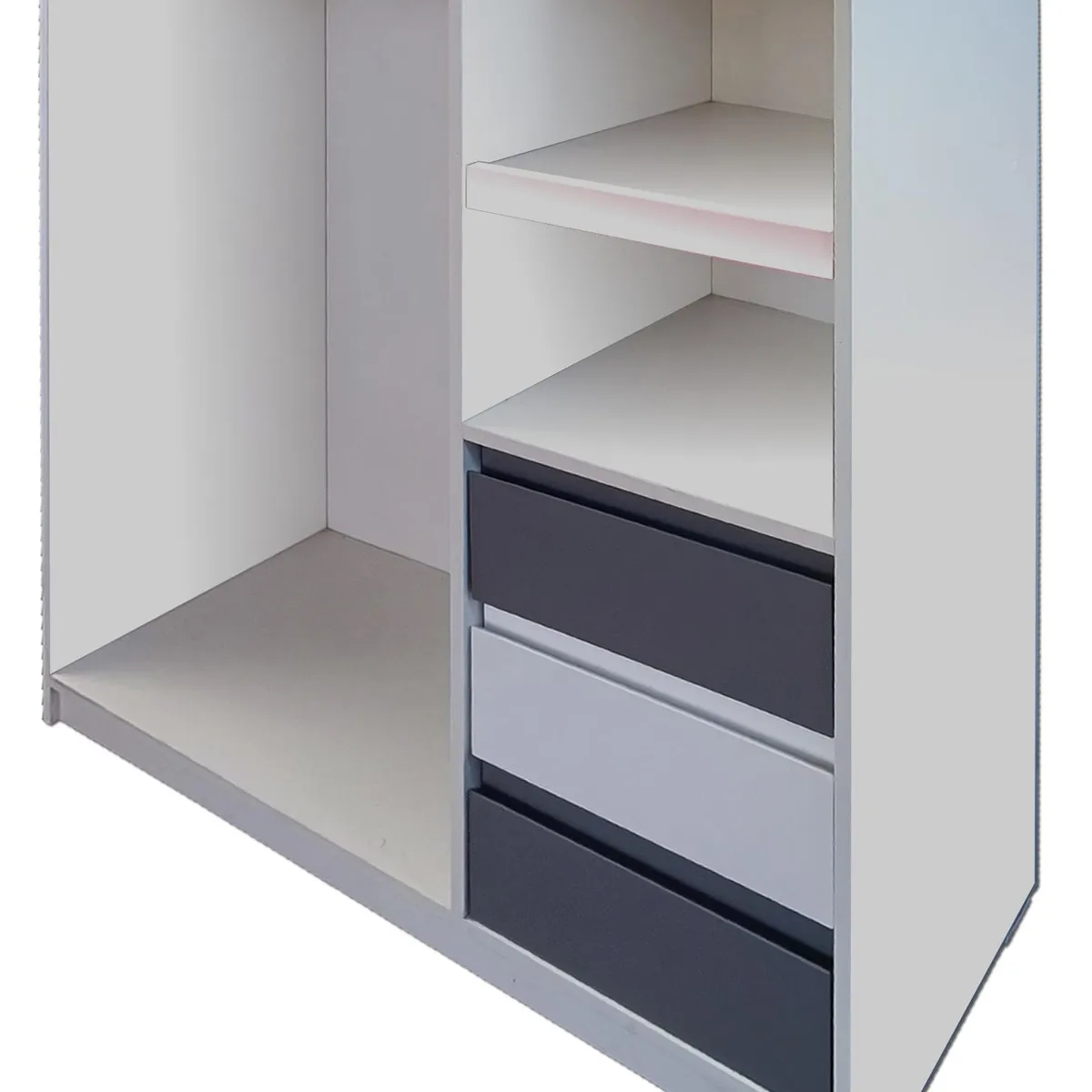 DECORACION CREATIVA - Mini Closet Minimal Grafito Blanco Montessori…