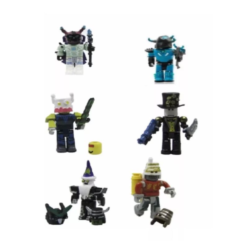 GENERICO - Juguete Set 6 Figuras Roalox 5Cm Con Accesorios