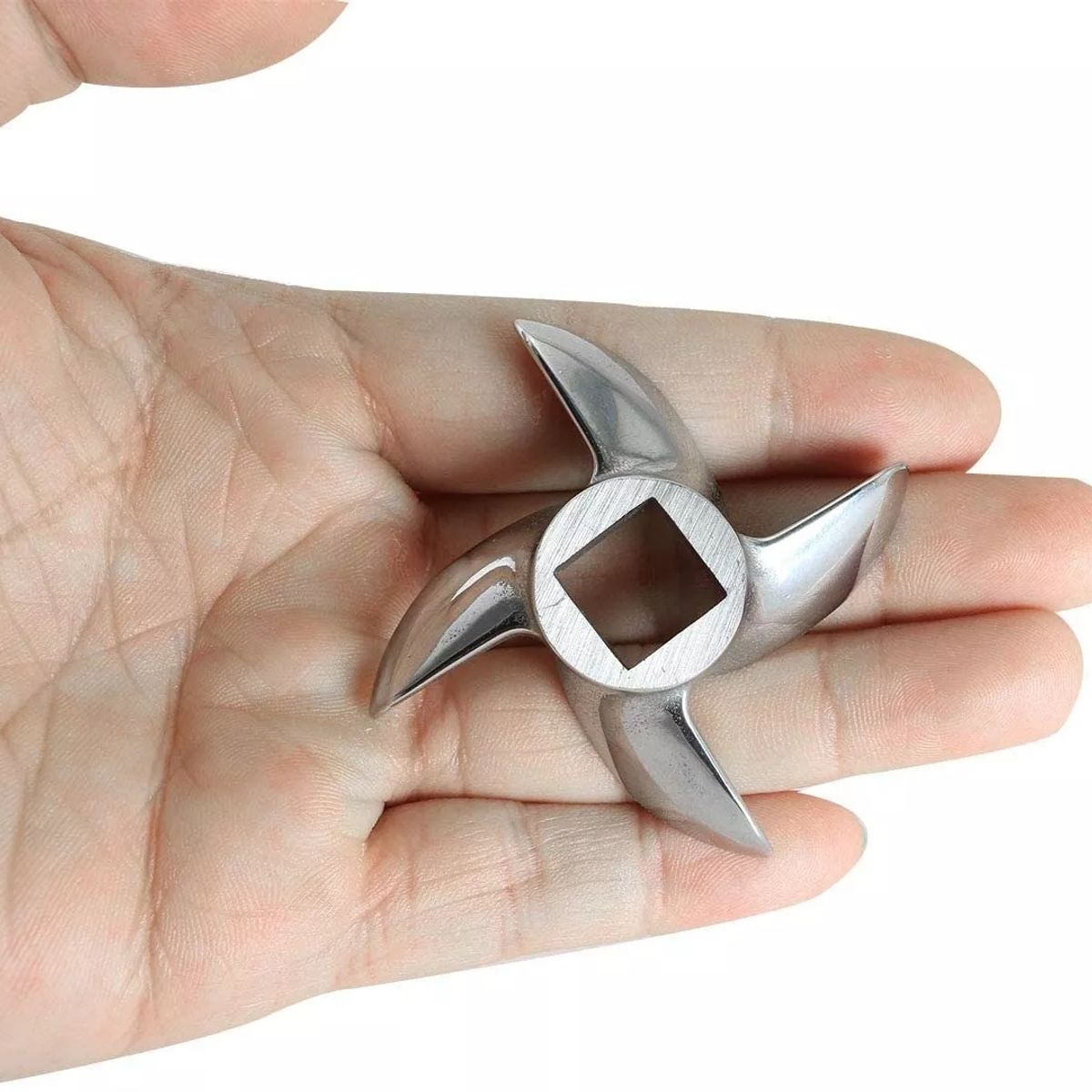 KUANGYE - Cuchillo Moledora De Carne # 12 Acero Inoxidable