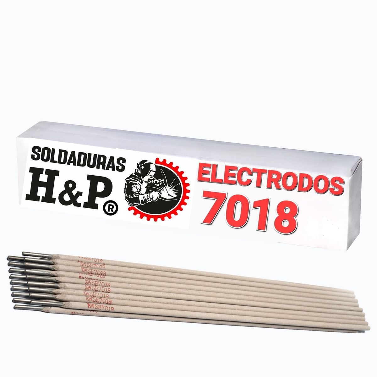 H AND P INDUSTRIAL SOLDADURAS - Electrodo Soldadura 7018 3/16" x 1 Kilo H&P
