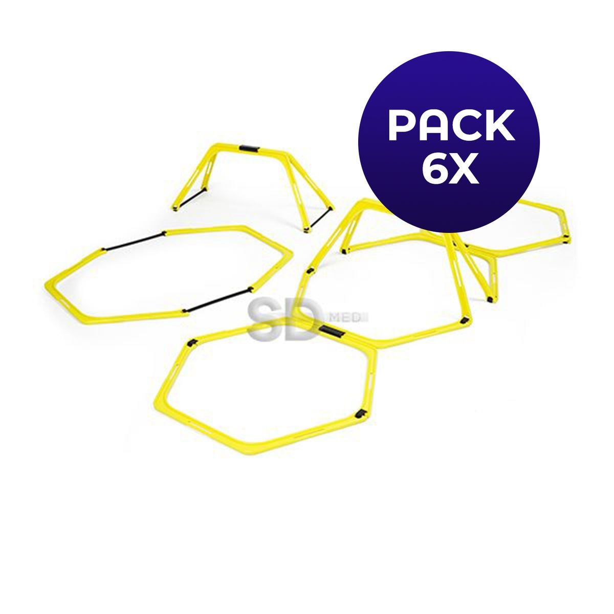 SDFIT - PACK 6X Valla Agilidad Multi Función Grid 2 en 1 - MK-8326…
