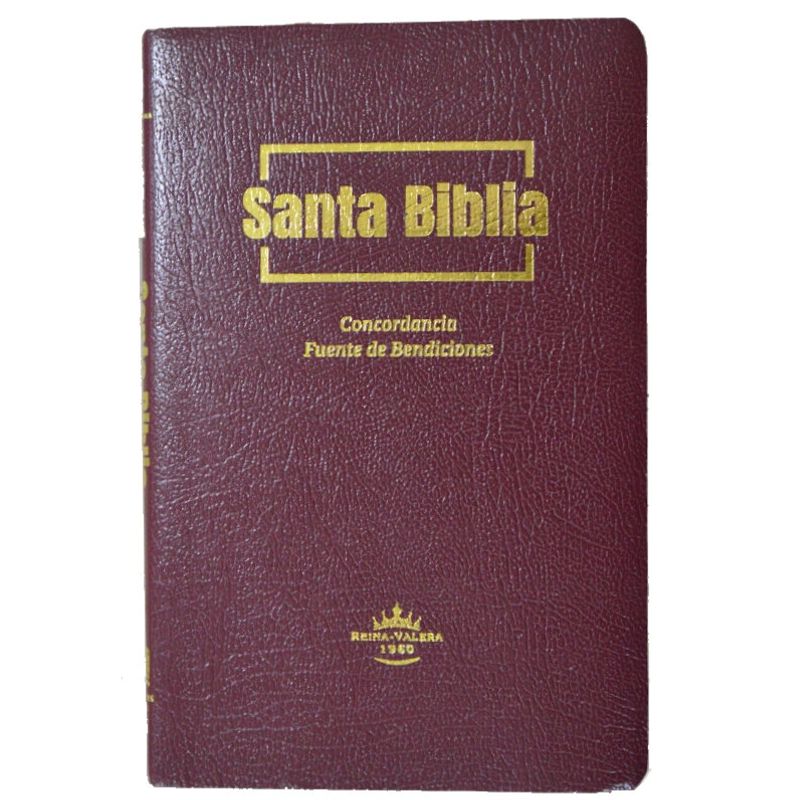SOCIEDAD BIBLICA DE BRASIL - Reina Valera 1960 indice impreso letra mediana