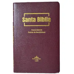 SOCIEDAD BIBLICA DE BRASIL - Reina Valera 1960 indice impreso letra mediana