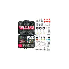 GENERICO - Kit Anzuelos De Pesca 263 Piezas Con Caja