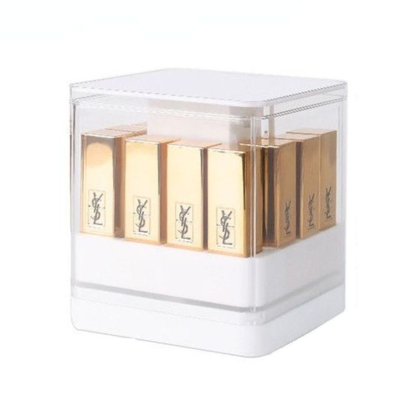GENERICO - Caja Organizador de Labiales Blanco