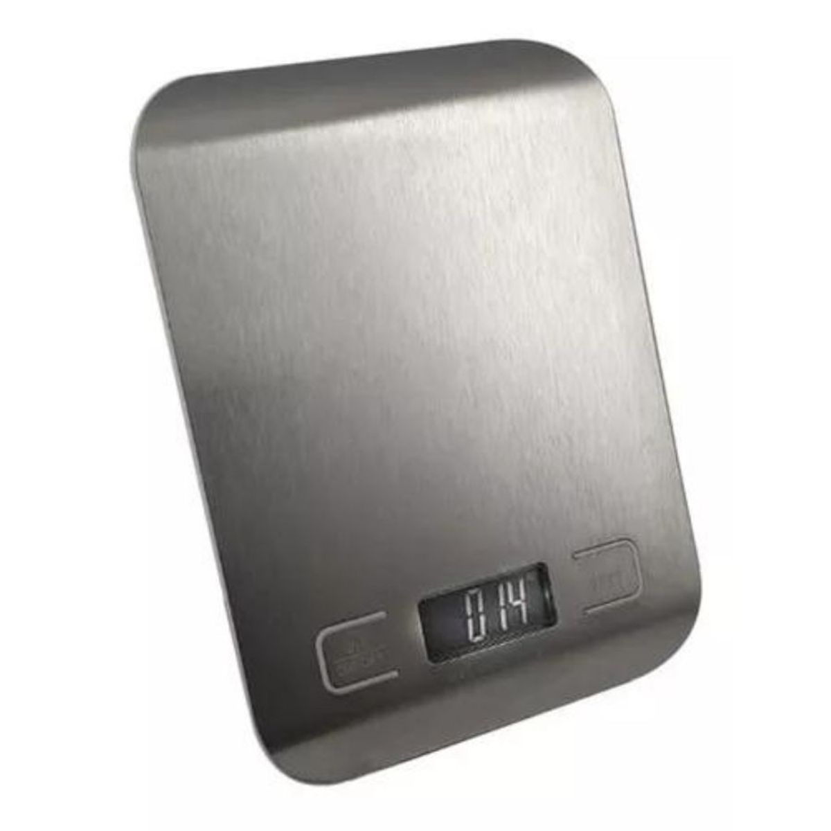 GENERICO - Pesa Cocina Digital Balanza 1g-5kg Plateado A Pilas