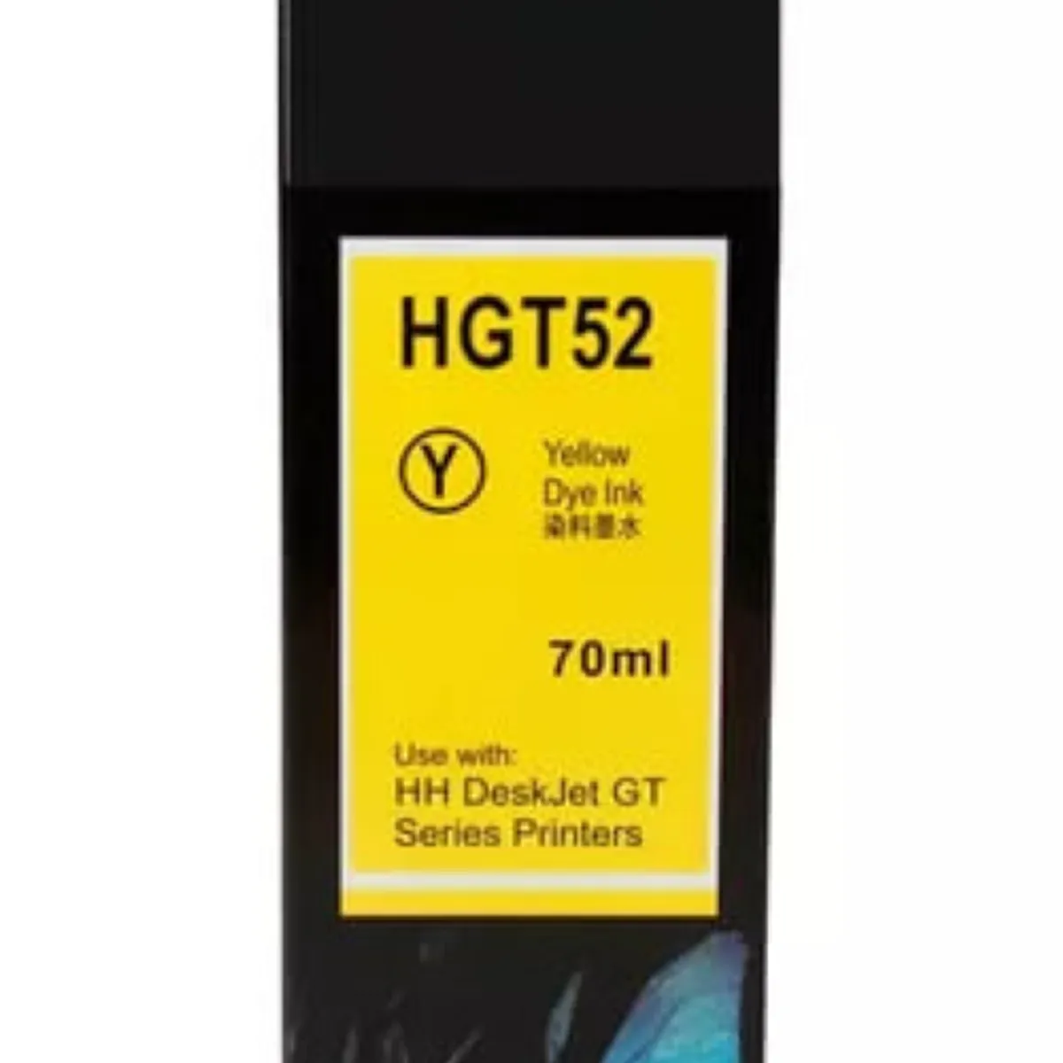 GENERICO - Tinta Alternativa Para HP GT52 Dye De 70 ml Cada Tinta