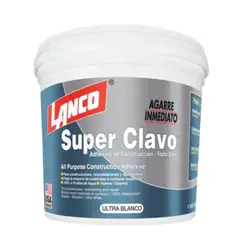 LANCO - Adhesivo De Montaje 1kg 946ml Super Clavo