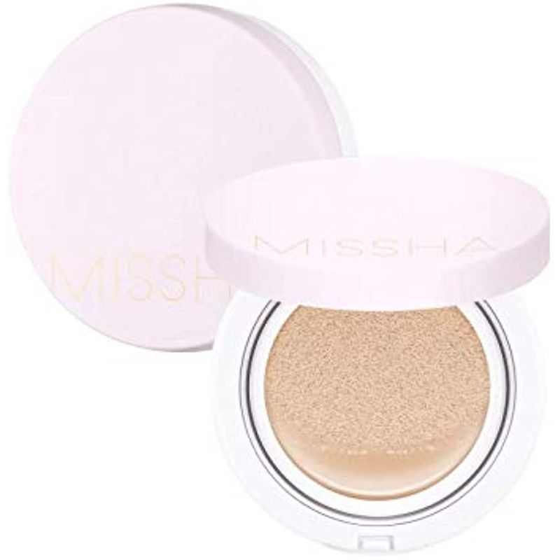 MISSHA - Base ligera Magic Cushion Cover Lasting Missha 50PA 21 Light beige - Cosmética Coreana