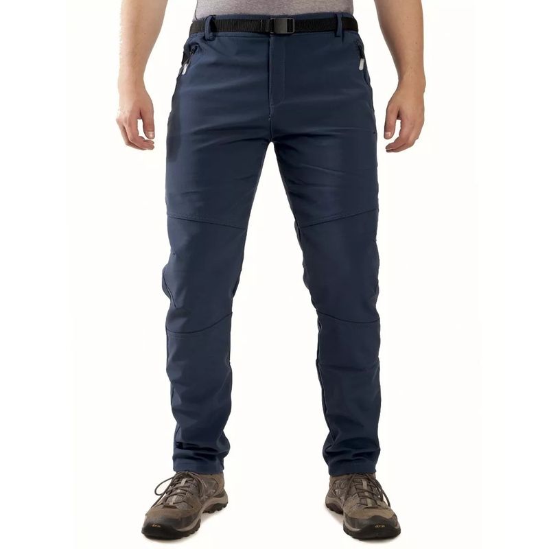 GARSIL - Pantalon Termico Tipo Softshell Para Hombre Con Micropolar Impermeable