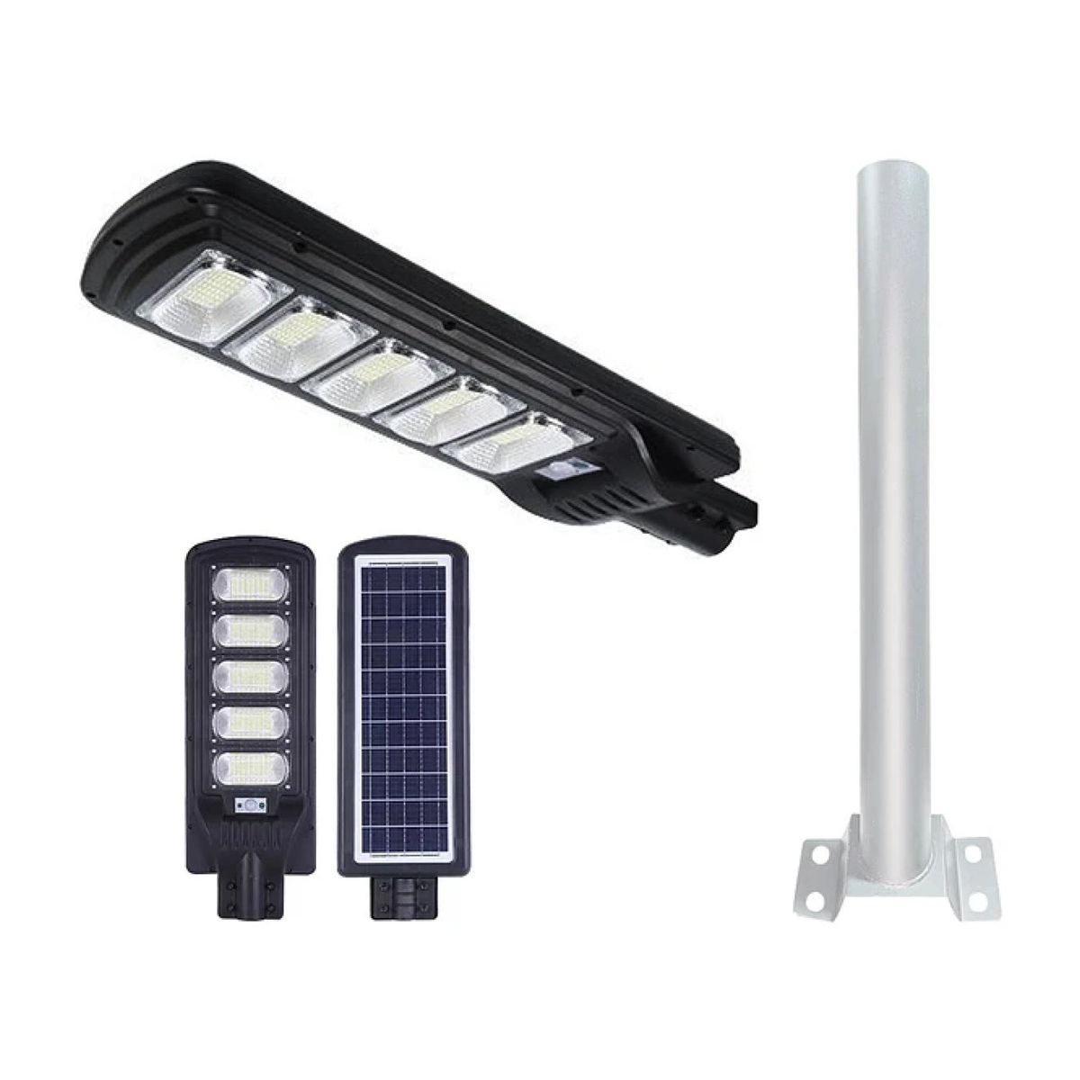 GENERICO - Foco Solar 250W Exterior Solar 280 LED IP66 Sensor De Movimiento.